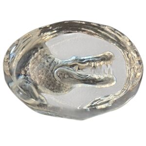 The Royal Crown Collection - Small Crystal Reptile Crocodile or Alligator Decor